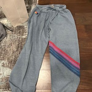 Womens aviator nation sweatpants in great shape